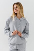 Костюм худі+штани дитячий Waxmen 7141-1 146 см Світло-сірий  Фото №0