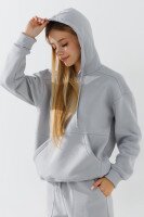Костюм худі+штани дитячий Waxmen 7141-1 146 см Світло-сірий  Фото №4