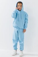 Костюм худи+штаны детский Waxmen 7141 122 см Голубой  Фото №4