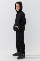 Костюм худи+штаны детский Waxmen 7141 128 см Черный  Фото №4