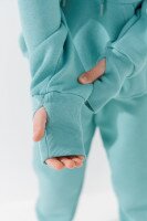 Костюм худи+штаны детский Waxmen 7141 122 см Мятный  Фото №2