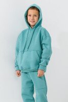 Костюм худи+штаны детский Waxmen 7141 122 см Мятный  Фото №3