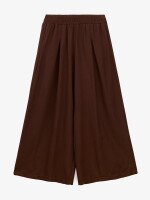 Купить Костюм однотонный рубашка+штаны женский GENUA G01111-0006 2XL Коричневый Артикул: 2000999484278 Миниатюра фотографии № 4