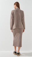 Костюм однотонний жіночий Park karon 10270 One Size Бежевий  Фото №4