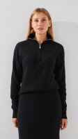 Купить Костюм однотонный женский T321 One Size Черный Артикул: 2000999184284 Миниатюра фотографии № 3