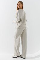 Костюм однотонний жіночий On me Onme-19-K M Бежевий (2000990804730D)  Фото №0