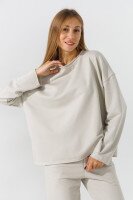 Костюм однотонний жіночий On me Onme-19-K M Бежевий (2000990804730D)  Фото №1