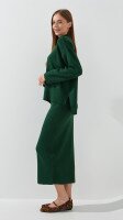 Костюм однотонний жіночий Park karon 10270 One Size Темно-зелений  Фото №2