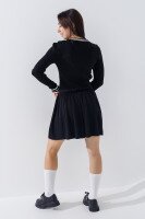 Костюм однотонний жіночий Park karon 10797 One Size Чорний (2000990622730D)  Фото №4