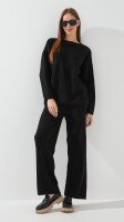 Костюм однотонний жіночий Park karon 10801 One Size Чорний