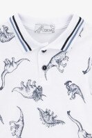 Костюм поло+шорти для хлопчика Dinomin 602 92 см Білий  Фото №1
