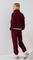 Купити Костюм реглан+штани для дівчинки LAWA GBC02353 152 см Бордовий Артикул: 2888000023445 Фото мініатюра № 6