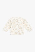 Костюм розпашенка+повзунки+шапка для малюків Baby Life А-305 50 см Молочний  Фото №6