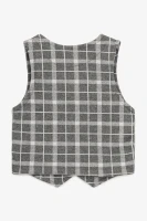 Костюм рубашка+штаны+жилетка для мальчика Mini Papi 0009 92 см Серый  Фото №2