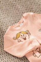 Костюм (світшот+штани) для дівчинки Baby Show 0003 74 см Персиковий (2000990338723D)  Фото №10