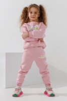 Костюм свитшот+штаны для девочки First Kids 50 92 см Розовый  Фото №0