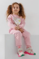 Костюм світшот+штани для дівчинки First Kids 50 92 см Рожевий