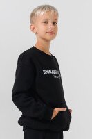Костюм свитшот+штаны для мальчика Waxmen 7149 128 см Черный (2000990751836W)  Фото №1