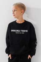 Костюм свитшот+штаны для мальчика Waxmen 7149 128 см Черный (2000990751836W)  Фото №0