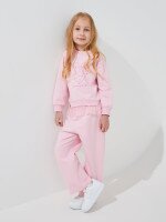 Купить Костюм свитшот+брюки для девочки Baby Show 14705 92 см Розовый Артикул: 2000999521560 Миниатюра фотографии № 1