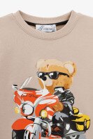Костюм свитшот+штаны+жилетка для мальчика Baby Show 25-305 92 см Бежевый  Фото №4