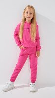 Костюм худи+штаны для девочки Isobel SB20407 116 см Малиновый