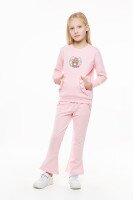 Костюми для дiвчинки (світшот+штани) Pop Fashion 7260 92 см Рожевий (2000990158437D)(SC)  Фото №3