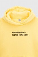 Костюм для девочки (худи, штаны) Ecrin 4611 152 см Желтый (2000990093295W)  Фото №11