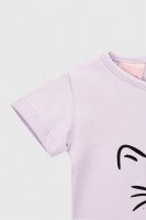 Костюм футболка+лосини для дівчинки Baby Show 249781 68 см Ліловий  Фото №2
