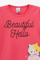 Костюм футболка+шорти для дівчинки Baby Show 16490 92 см Рожевий  Фото №7