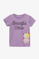 Костюм футболка+шорти для дівчинки Baby Show 16490 92 см Бузковий  Фото №6
