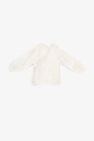 Костюм распашонка+ползунки+шапка для малышей Baby Life А-320 56 см Молочный  Фото №0