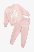 Костюм свитшот+штаны для девочки First Kids 50 92 см Розовый  Фото №5