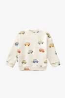 Костюм свитшот+штаны для мальчика Mini Papi 050 74 см Голубой  Фото №3