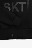 Костюм худі+штани для дівчинки Benini 241141 146 см Чорний (2000990714923W)  Фото №9