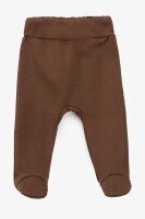 Костюм распашонка+ползунки+шапка для малышей Baby Life А-305 56 см Коричнево-молочный  Фото №8