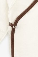 Костюм распашонка+ползунки+шапка для малышей Baby Life А-305 56 см Коричнево-молочный  Фото №5