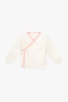 Костюм распашонка+ползунки+шапка для малышей Baby Life А-305 68 см Розово-молочный  Фото №0