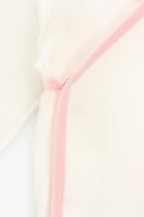 Костюм розпашенка+повзунки+шапка для малюків Baby Life А-305 62 см Рожево-молочний  Фото №6