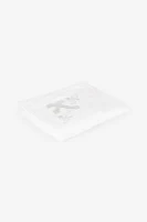 Купити Крижма для малюків з кутком Ramel 465 80х90 см Срібний Артикул: 2001030113003 Фото мініатюра № 2