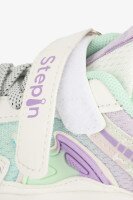 Кроссовки для девочки Stepln 2511-109A 26 Бело-зеленый+фиолет  Фото №6