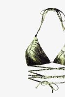Купальник тройка с узором женский On me 1386 TREND 36 Черный  Фото №1