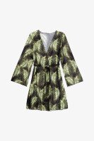Купальник тройка с узором женский On me 1386 TREND 36 Черный  Фото №4
