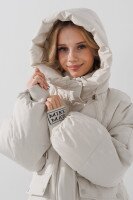 Куртка для дівчинки 3933 146 см Молочний (2000990761491W)  Фото №2