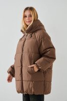 Куртка для дівчинки 3958 164 см Кавовий  Фото №1