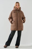 Куртка для дівчинки 3958 164 см Кавовий  Фото №0