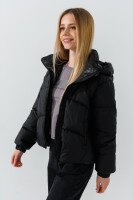 Куртка для девочки MyChance Чили 164 см Черный  Фото №1