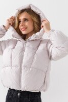 Куртка для девочки MyChance Майорка 140 см Светло-серый  Фото №1