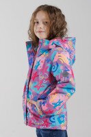 Куртка для дівчинки Snowgenius B26-019 128 см Бузковий (2000990235640D)  Фото №0