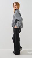 Купить Куртка для девочки 2593 128 см Серый Артикул: 2000999430459 Миниатюра фотографии № 6